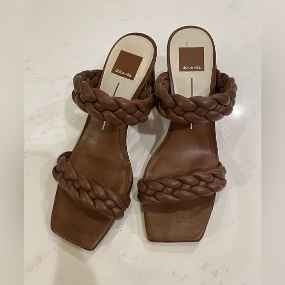 Dolce Vita Shoes - Dolce Vita Braid Paily Square Toe Heels